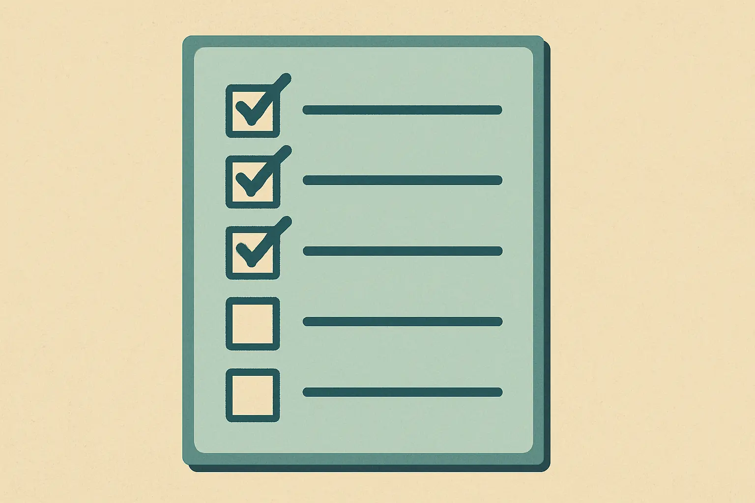 Lista de verificación de seis puntos para revisar cada referencia